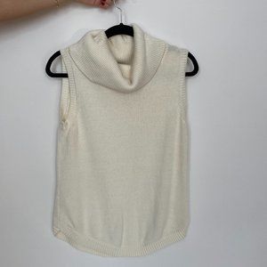 Sail to Sable Sleeveless Turtleneck Sweater
